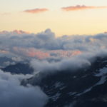 Tramonto Dalla Capanna Gnifetti